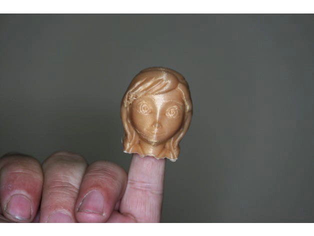 Fingerspop Anna-Reine des neges by Bricoloup