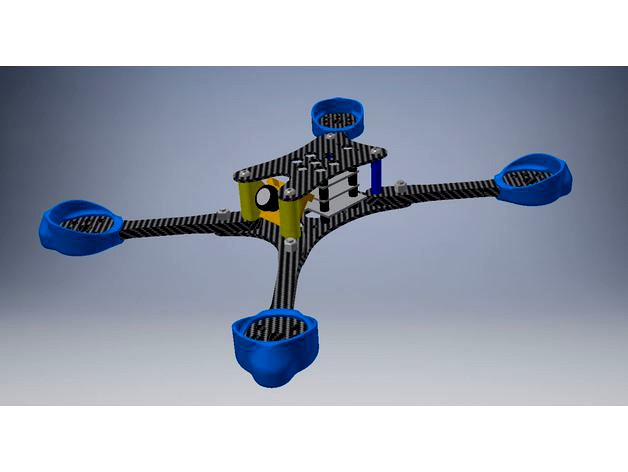 Skinny B*tch FPV racing frame by Mulder