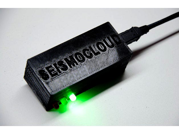 Contenitore elettronica SeismoCloud [esp8266 + MPU6050] by m_gadaleta