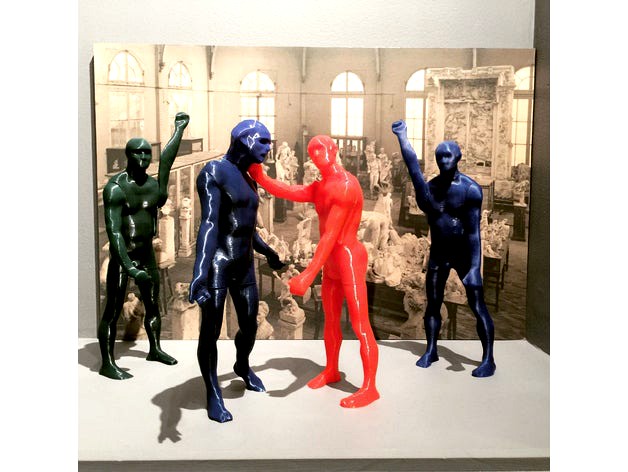#RodinRemix - Jean d'Aire - PDX3DPLAB 2017 by MazAndAttero