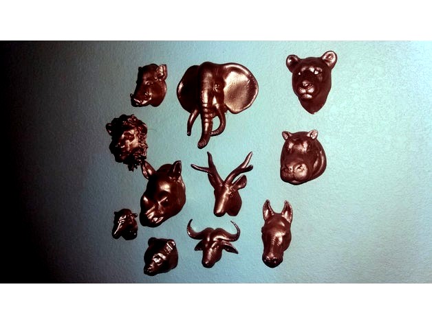 Animal Heads Collection by Skyblue