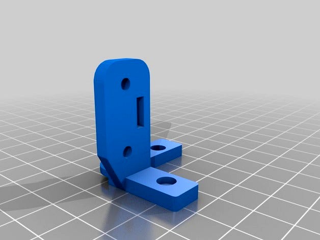 Tornado-Touch-Mount for Geeetech 3DTouch auto bed leveling sensor by 3dprintsolutions