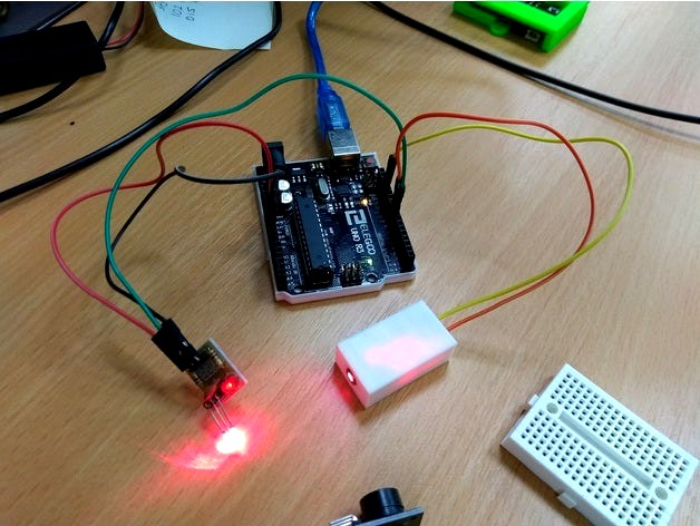 Laser Sensor case KY-008 by Kenjara