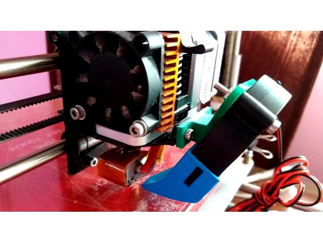 prusa i3 aluminum fan duct by marcaolf