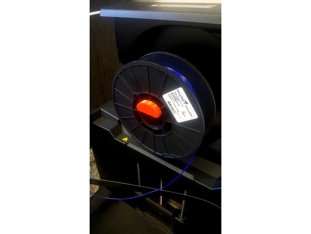MakerBot Replicator+ Spool Holder by NinjaTek3D