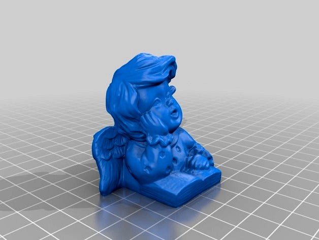 Singing Angel - 3D Scan by OpenScan