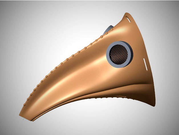 Plague Mask by chuckbobuck