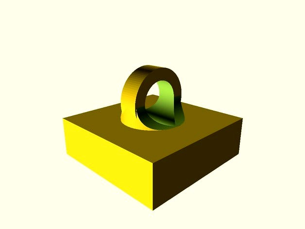 duplo block with loop for crane hook by 5ilver