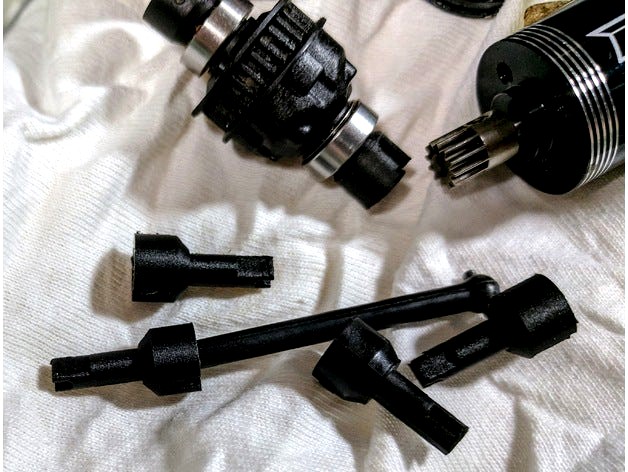 RC18 outdrive (diff to dogbone connector) by AustinDavid