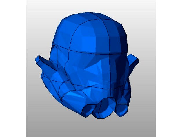 Star Wars: Force Unleashed EVO Trooper Helmet Parts by TX5036