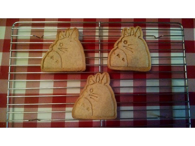 Ghibli Totoro Cookie Cutter by TeamOliva