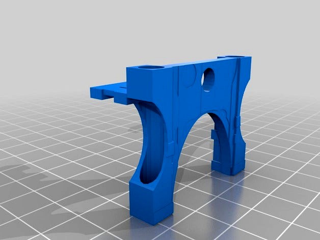 Space One Formula 220x Racer - 5.8gHz antenna mount by Laroktheblock