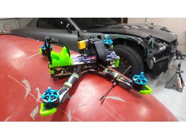 Xhover Stingy Gopro 4 30 degree mount by JQ_Fabrications