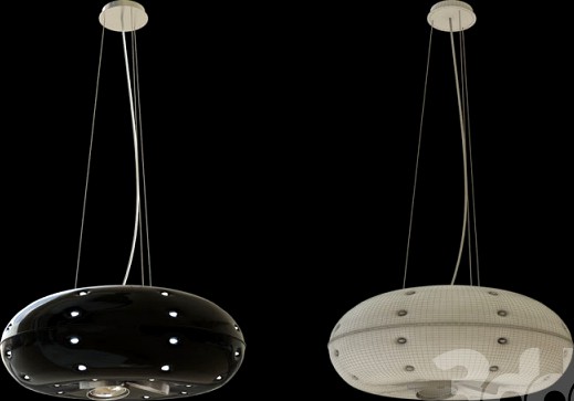 Riccio Pendant by Fabbian