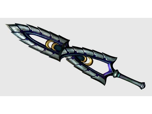 Fierce Deity sword from hyrule warriors by VermeulenMaster