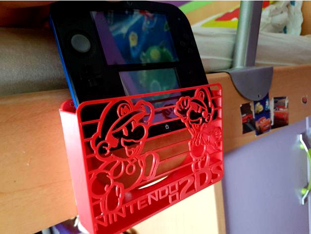 Nintendo 2DS soporte para pared by Rafaswey