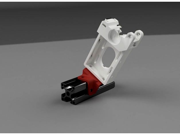 Hypercube (3030 profile) mount for belted extruder by zsoltm