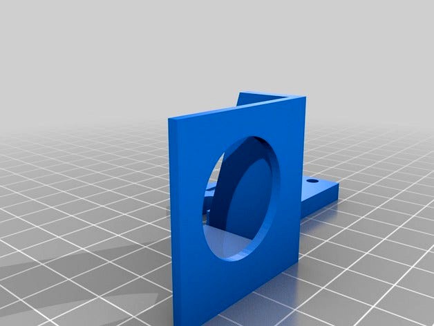 Bizon prusa i3 steel autolevel mount by nsa_a1