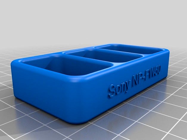 Sony NP-FW50 Battery Holder by hjavaher