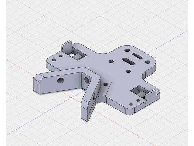 Modular X-mount MGN12C Linear Rail w BLtouch for Tevo Tarantula by Ron888