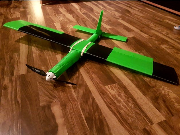 Plane Doe // Printable RC Plane by Air3lax