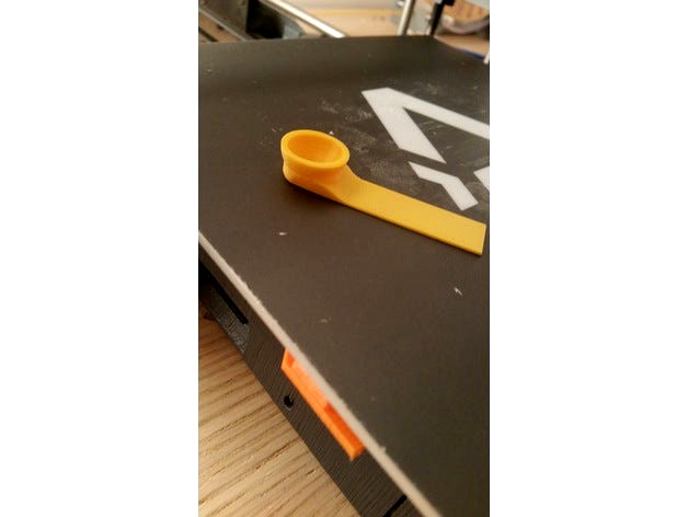 1 cubic centimeter spoon (no support / easy print) by Coumbaya