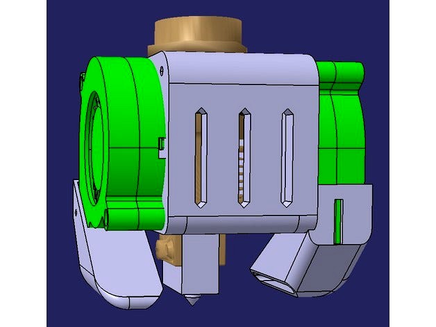 FAN COLLER FOR HOTEND THC-01 by Pkodebouc