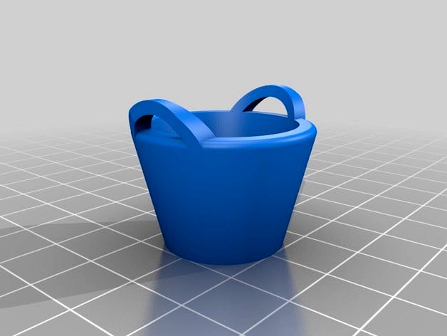 Miniature Water Bucket by razzag2010