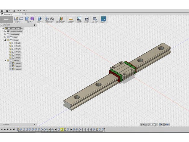 LInear Rail  by Galione1