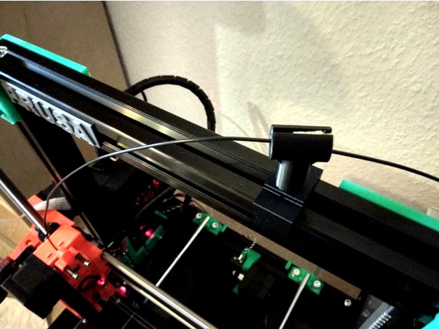 3030 Mounted filament cleaner / wiper by FischOderAal