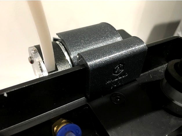 Mosaic Palette Scroll Wheel Holder for Raise3D N1 & N2 by Aero3D