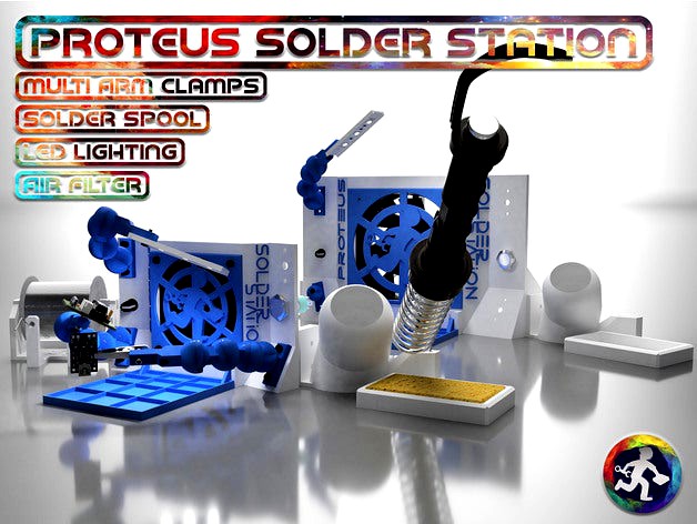 Proteus Solder Station - 80mm fan by ProteanMan