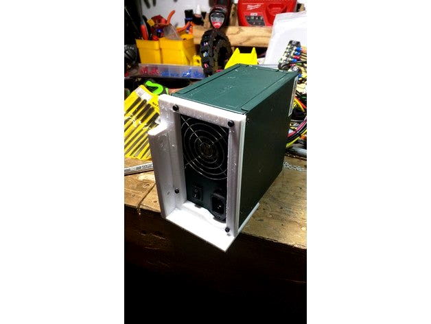 D-BOT ATX PSU Bracket by JKaechler