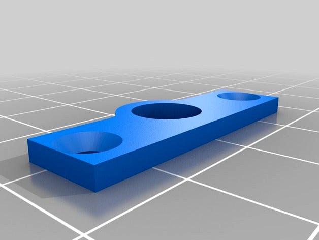 GEPRC Leopard Antenna Mount Plate by wr0ngway