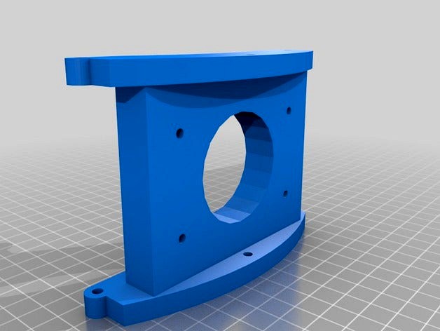 Focuser Plate for  ABSDBS-8"/ABSFCS-1.25 by nickthomas