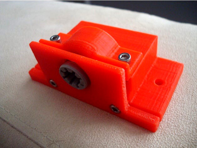 Qidi Tech Igus bushing upgrade cutting jig by 3dprintaddict