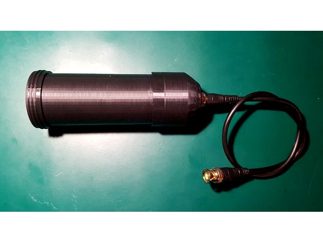 Hamamatsu R9420-20 photomultiplier tube casing with BNC  by gimle