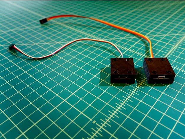 Hitec programmer power adapter case by Craigni