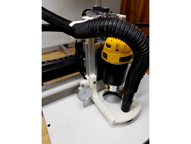 Vacuum hose mount for my x-carve  by ronnfolk