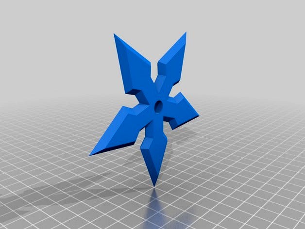 5 Point Ninja Star by httpkoopa