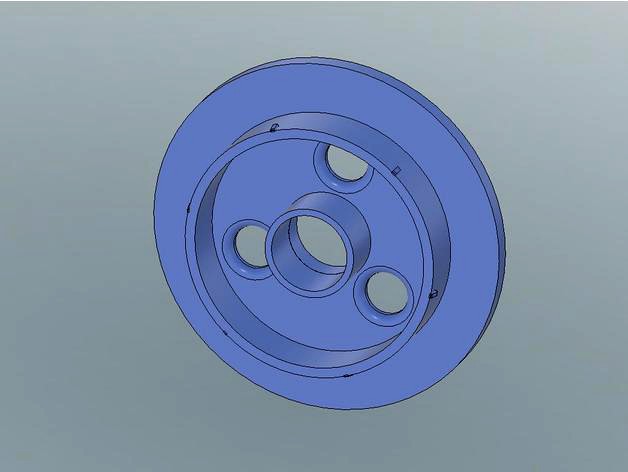 Anycubic I3 Mega Filament Spool Cap by Danlim