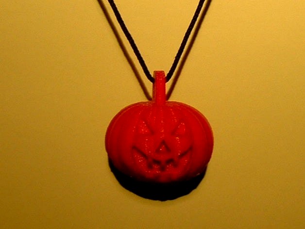 Pumpkin Halloween Pendant by Nys1