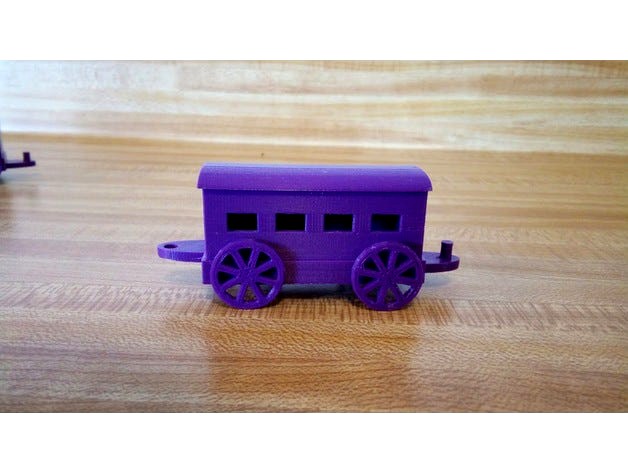 Passenger Coach Toy Train by swoolsten