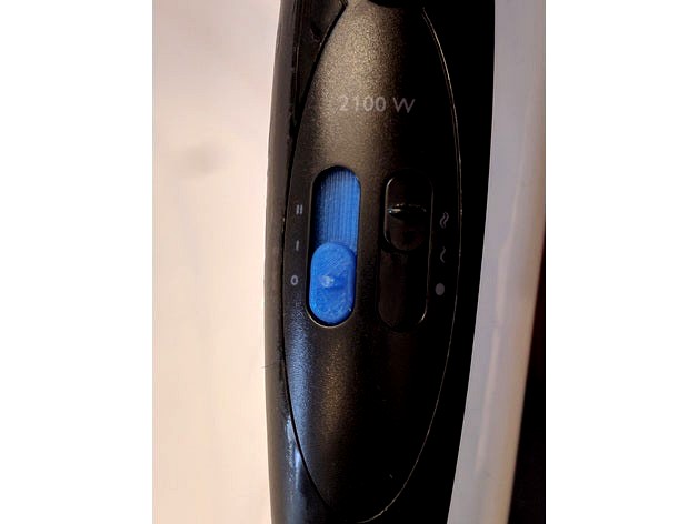Philips Hairdryer slide switch by OliWee