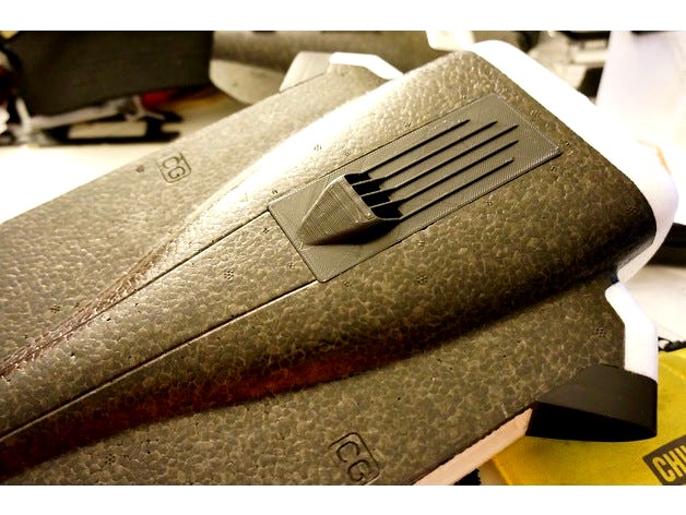 Lower intake for ZOHD Orbit FPV Wing by driftology