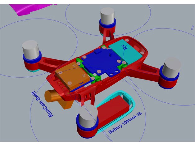 Spark multirotor by tjpianello