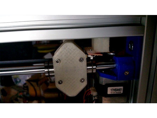 Mechanical End-stop for Hypercube printer by AlexPewPew