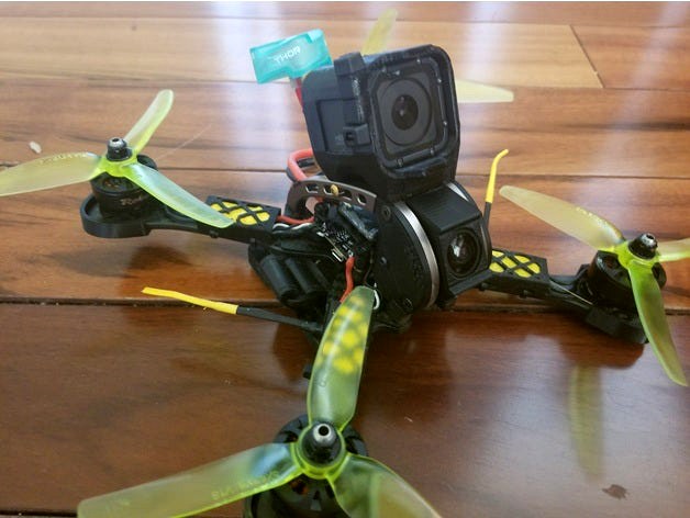 GEPRC LX5 LSX5 Leopard FPV Camera and GoPro Session 5 Protector by jeoje