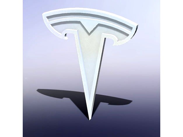 Tesla Emblem by MakerMucilli