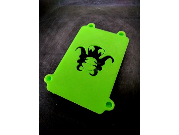 Octopi / Octoprint Pi Case (Top half) for 'Safe and Secure' Pi case by Dave_B